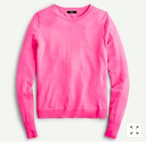 NWT - J Crew Margot Crewneck Sweater - M - Pink